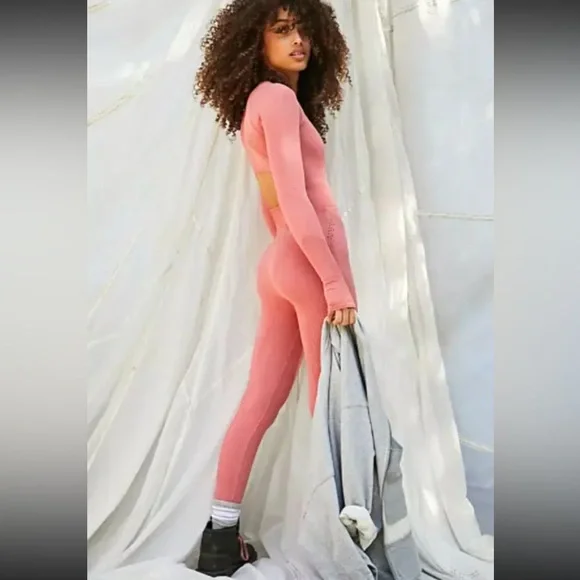 Free People XS/S NWOT Good Karma Long-Sleeve Onesie - Picture 3 of 5